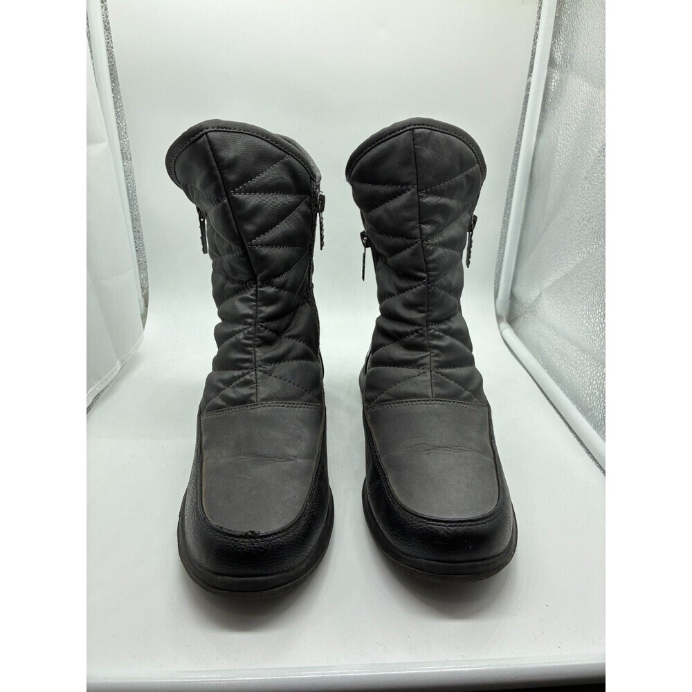 Totes Women's Waterproof Insulated Winter Boots Sz 8 Quilted Anti-Skid Sole